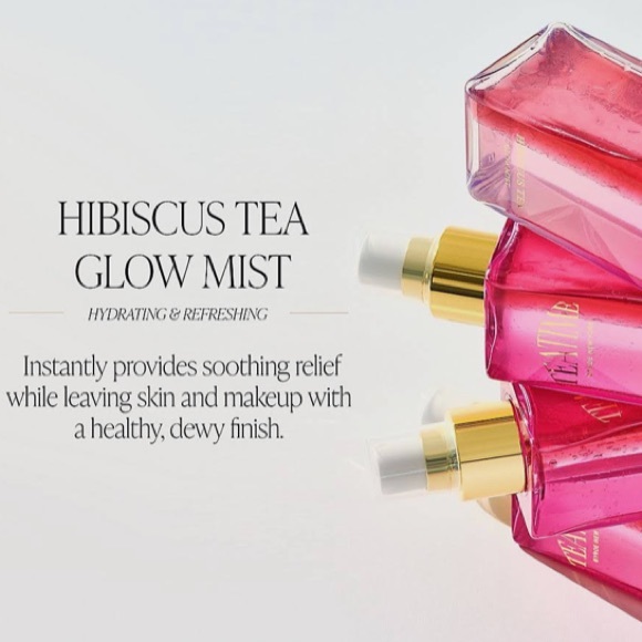 Byroe Hibiscus Tea Face Glow Mist Spray BNIB - Picture 5 of 15